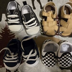 Baby Shoes 4 Pair